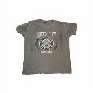 Gray Men's Short Sleeve Tee